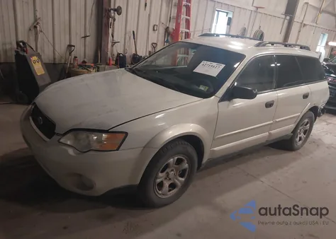 2007 Subaru Outback 2.5I Basic из США, поврежденный, VIN 4S4BP61C977305560